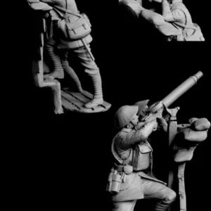 Carl Reid, Lewis Gun Team