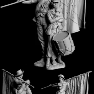 CarlReid, Confederate colour SGT & Drummer Boy