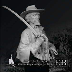 Fer Miniatures, Officer, 1st Georgia, Chattanooga Campaign, 1863