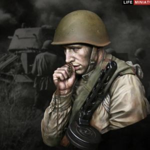 Life Miniatures, WW2 Young Red Army Infantryman, July 1943, Battle of Kursk