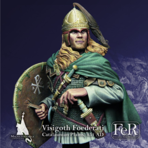 Fer Miniatures, Visigoth Fonderait Catalonian Plains, 451 AD