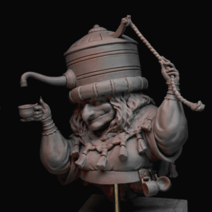 Veiled Lamp, Tea Vendor