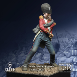 Fer Miniatures, Officer, Scotts Fusilier Guards, Crimea  1854