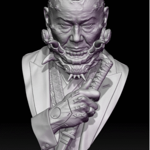 Life Miniatures, Oni, Cyborg Gangster