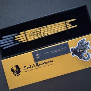 Carlos Miniatures, Paint Brush set