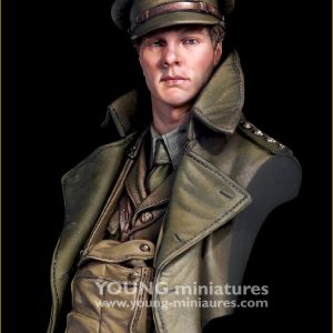 Young Miniatures, WW1 British Officer, Before The Whistle.