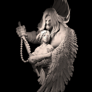 Hairy as Hell, Feathers & Steel Bust